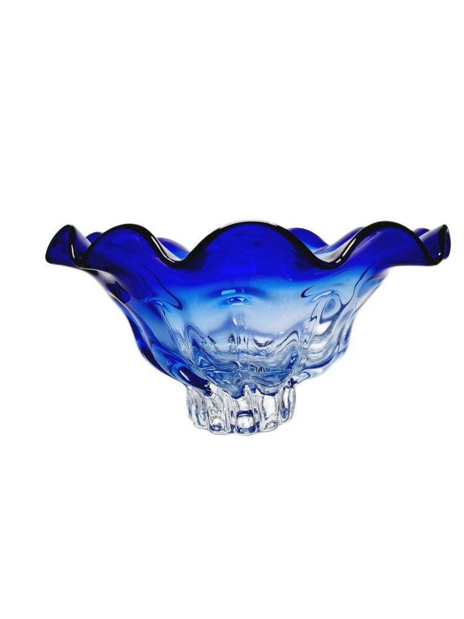 Fruit bowl attributed to J. Hospodek for Chribska Sklara, Czechoslovakia, 1960s