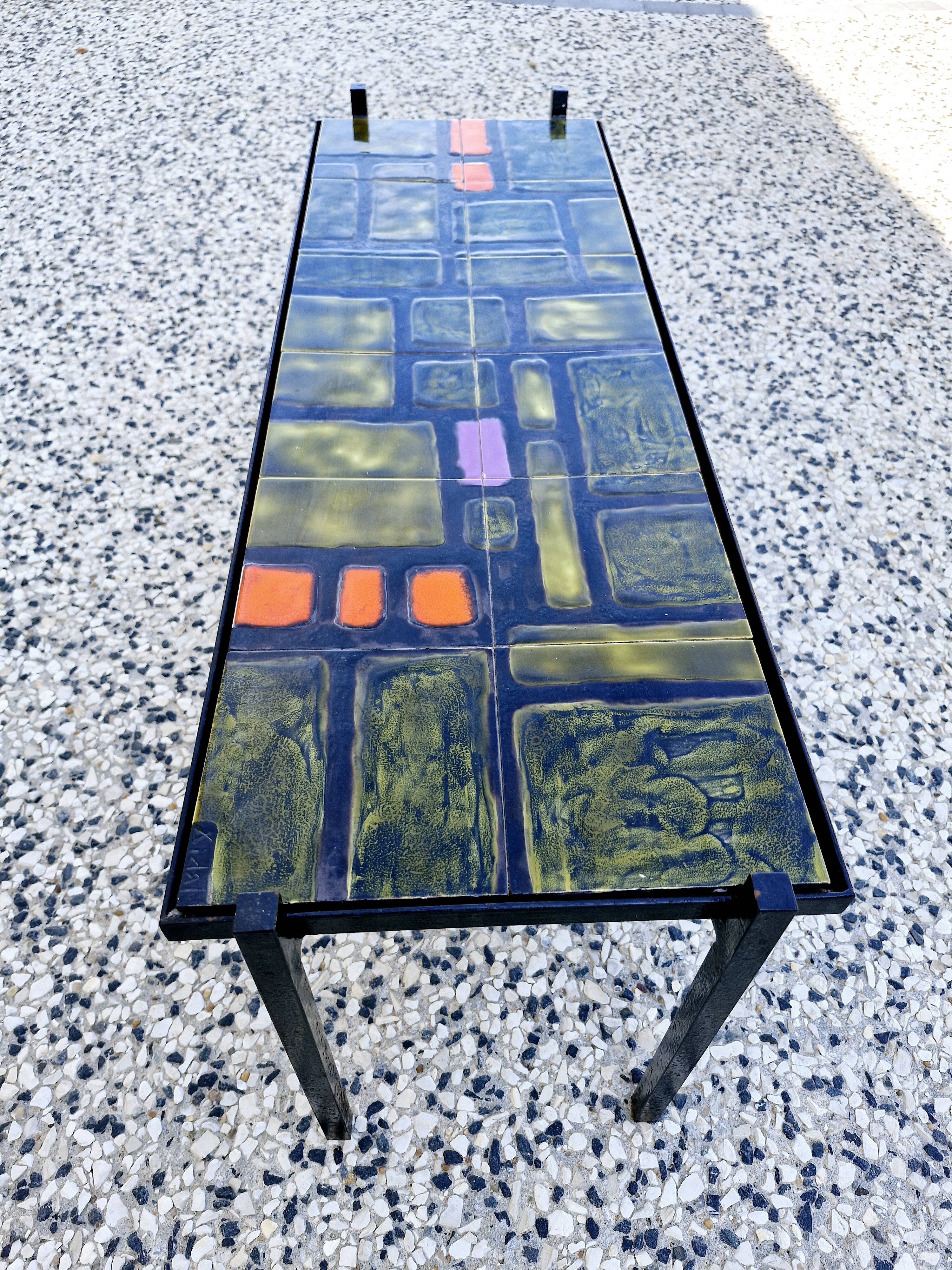 Table basse en céramique