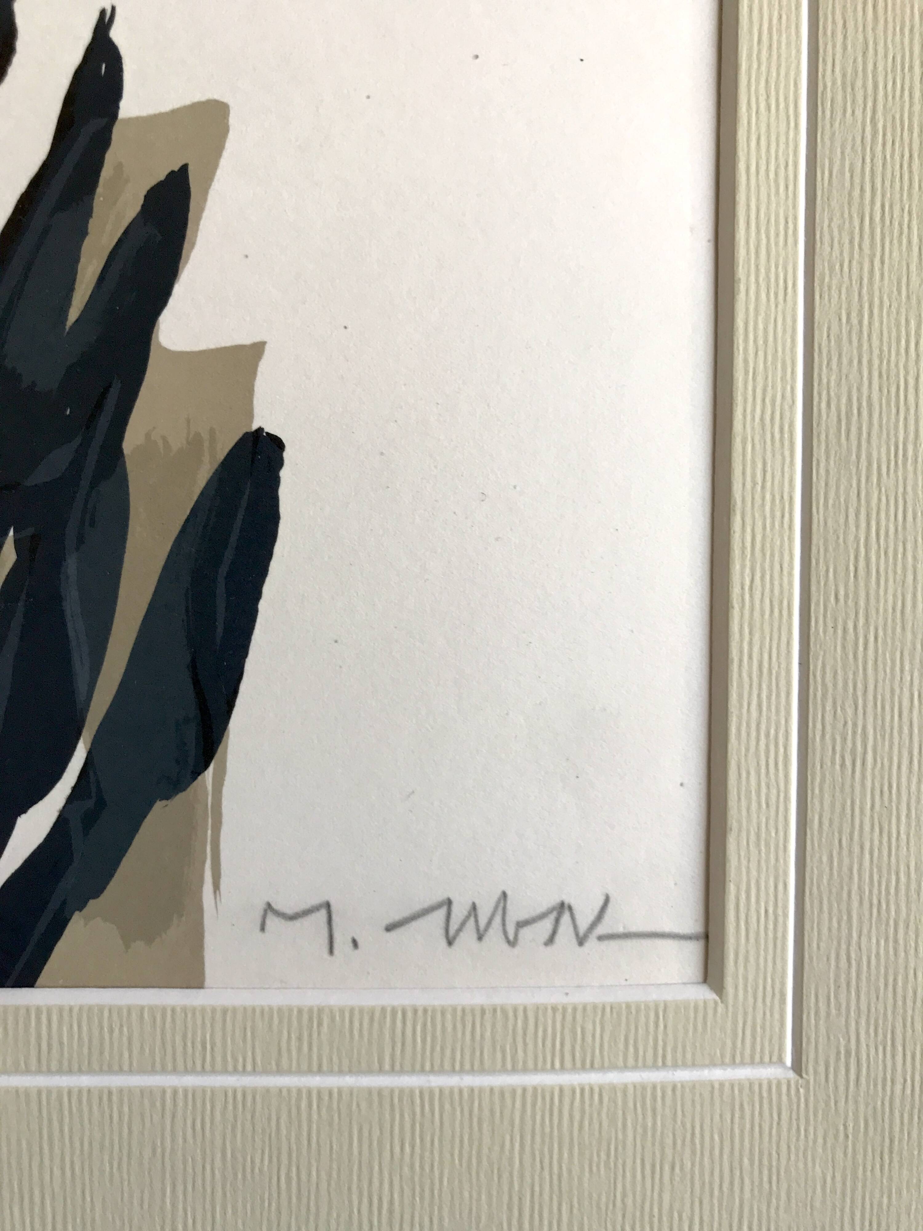 Raoul Ubac, elementary torsos, 1964. original lithograph.