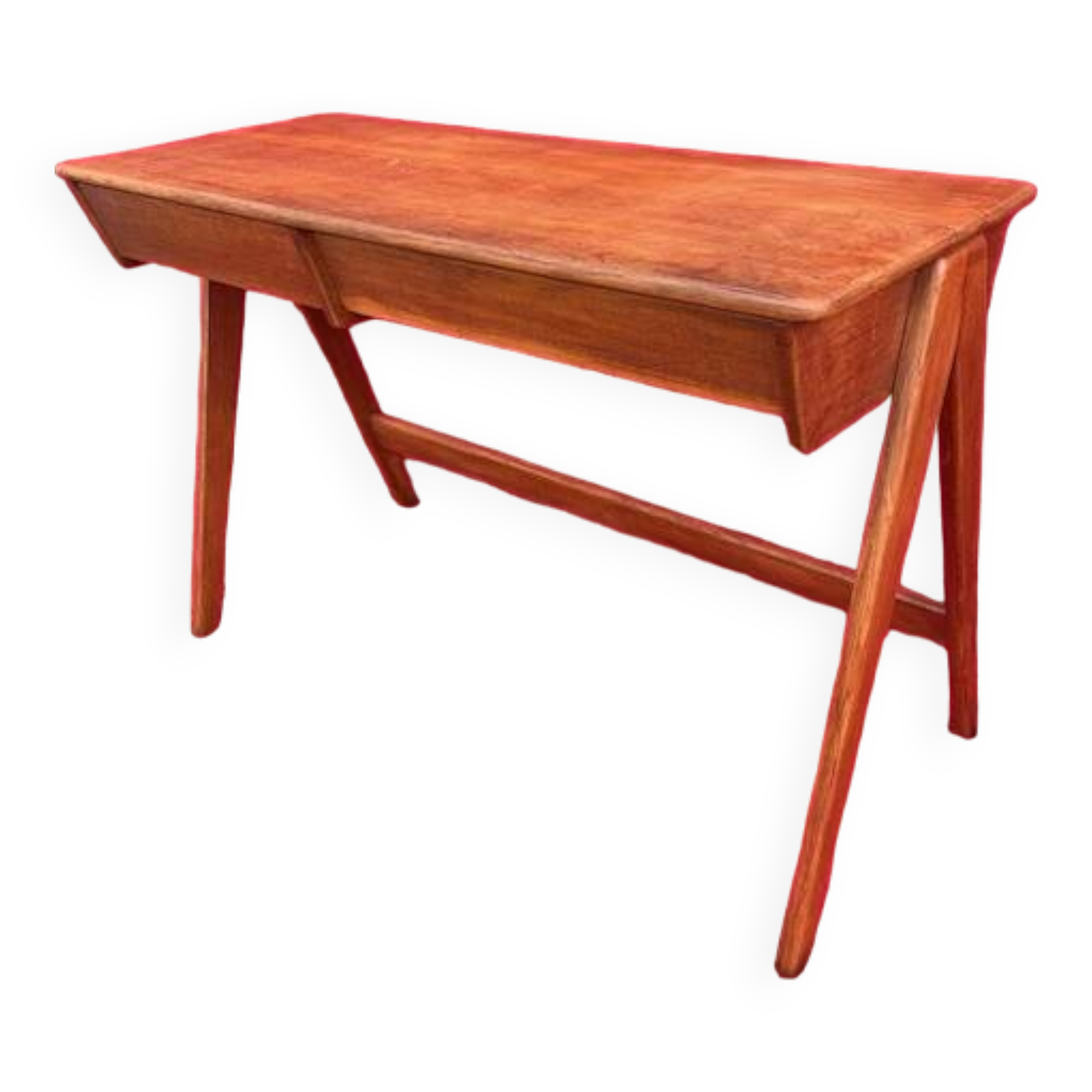 Bureau pieds compas 1950