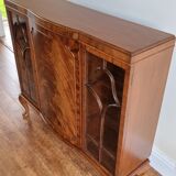 Antique queen anne style bookcase