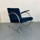 Fauteuil Bauhaus Art Déco en Acier Tubulaire par Jan Schröfer pour Ahrend De Cirkel, 1920s