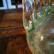 Vase in thick bubbled glass by SCHNEIDER, model by Robert-Henri Schneider.