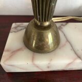 Lampe veilleuse art déco faon