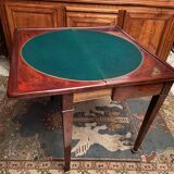 Game table board wallet sofa back mahogany console Napoleon III