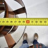 Lampe à suspension Sven Aage Holm Sørensen cuivre années 1960 Danemark