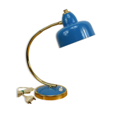Vintage blue desk lamp