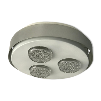 Dutch Raak ceiling light, 3 lights, 1970