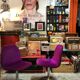 Pair of chairs foot tulip vintage 1970's