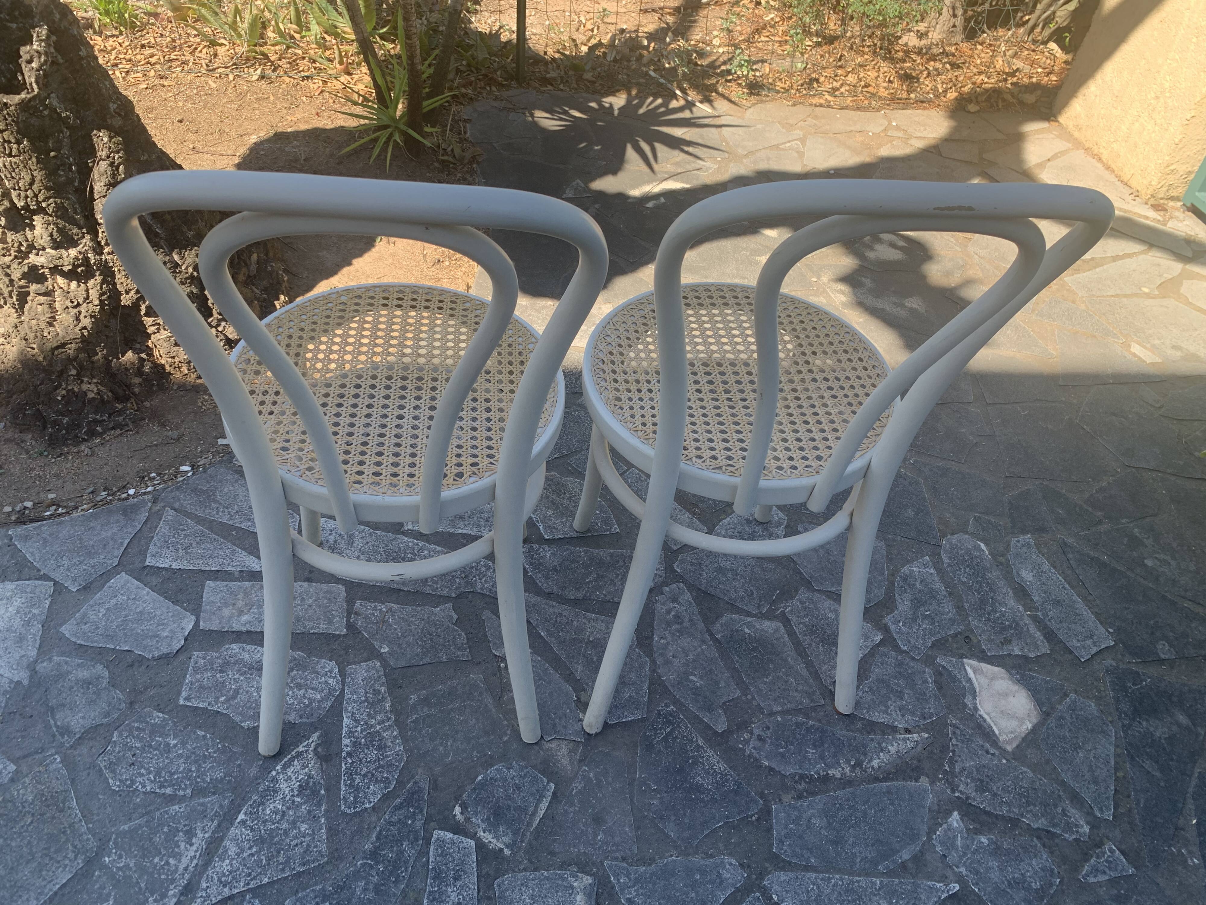 Thonet bistro chairs