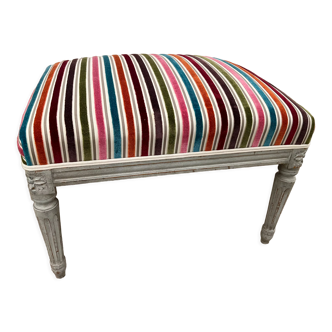 Louis XVI style footrest stool