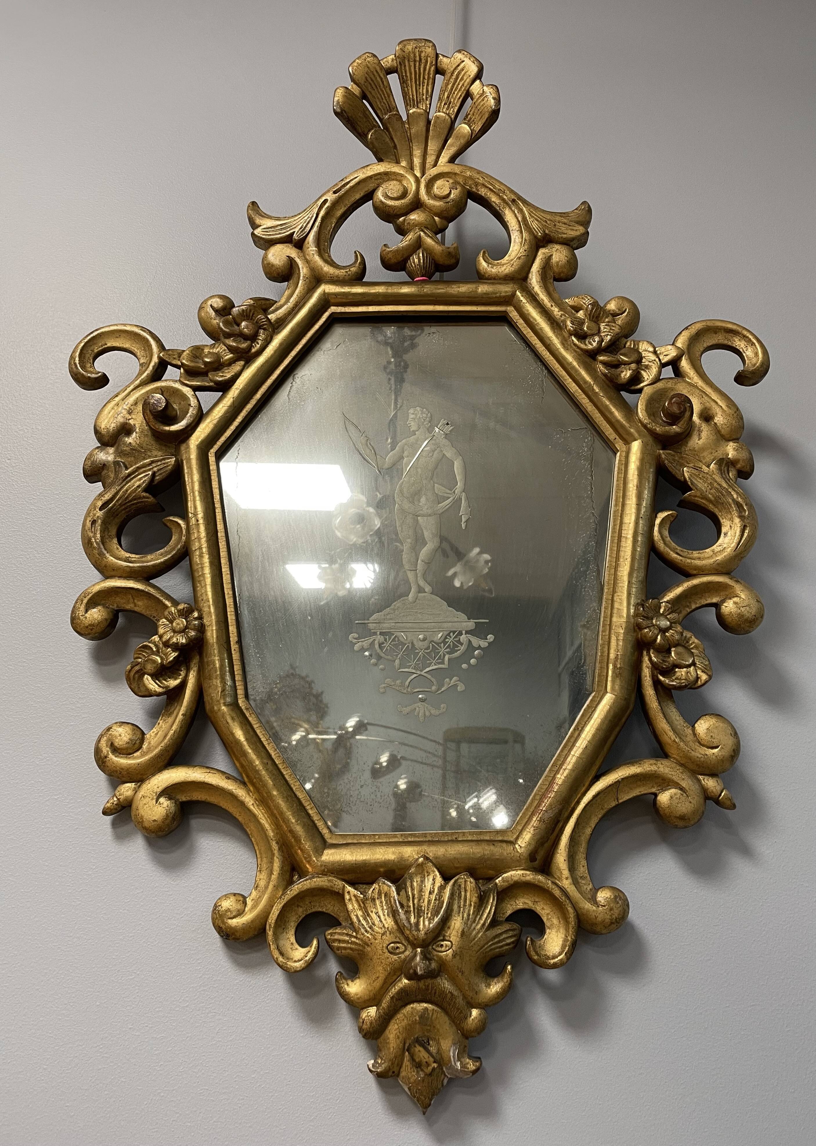 Pair of Italian mirrors
