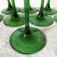 Verres a pieds vintage