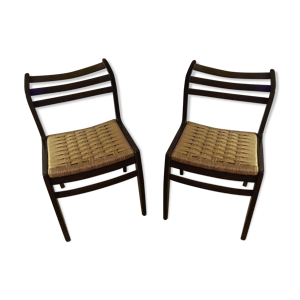 set de 2 chaises design