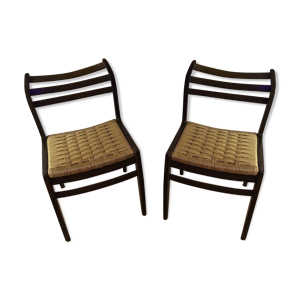 Set de 2 chaises design