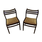 2 chairs design niels otto by J.L mollers year 60