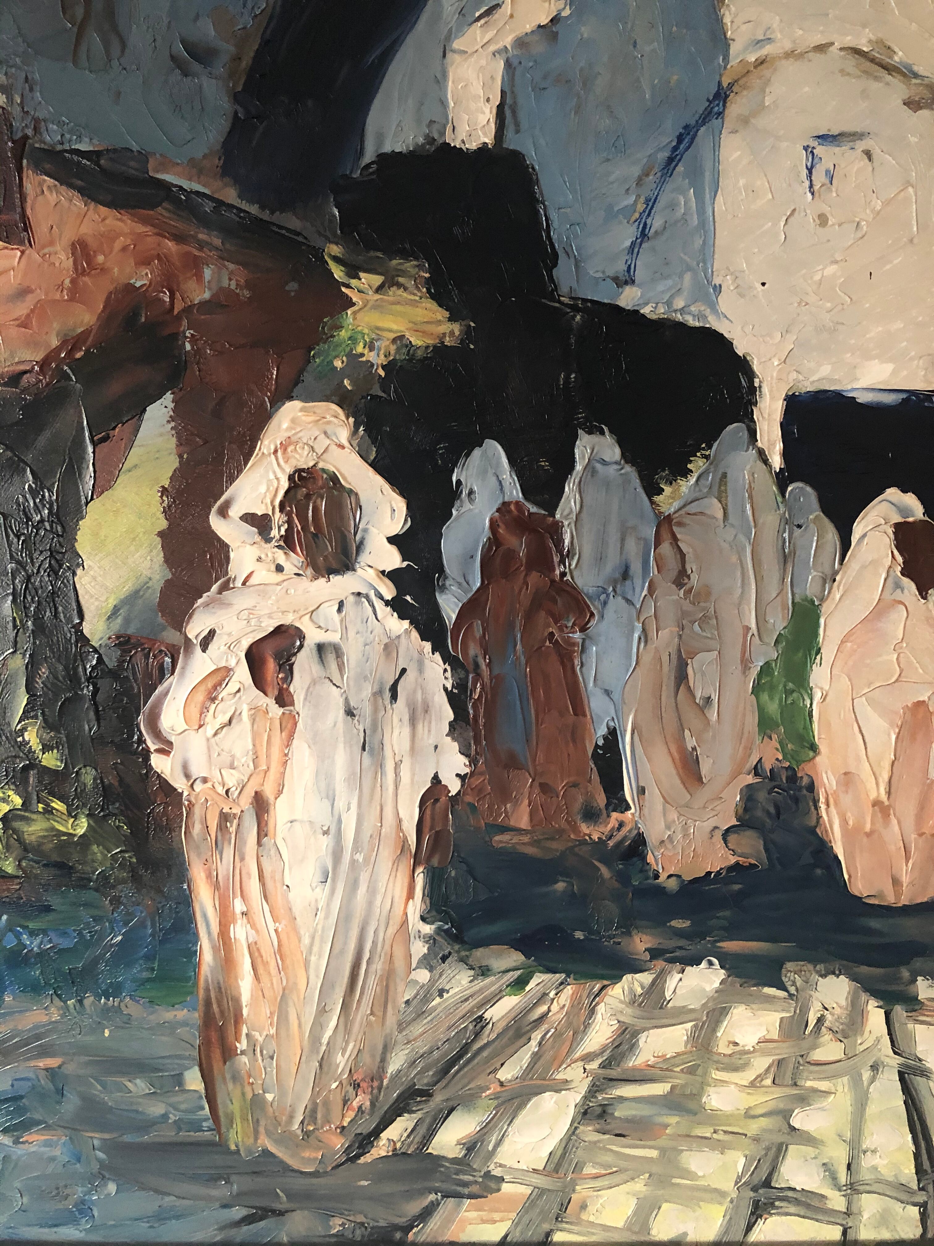 Tableau paysage marocain