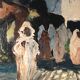 Tableau paysage marocain