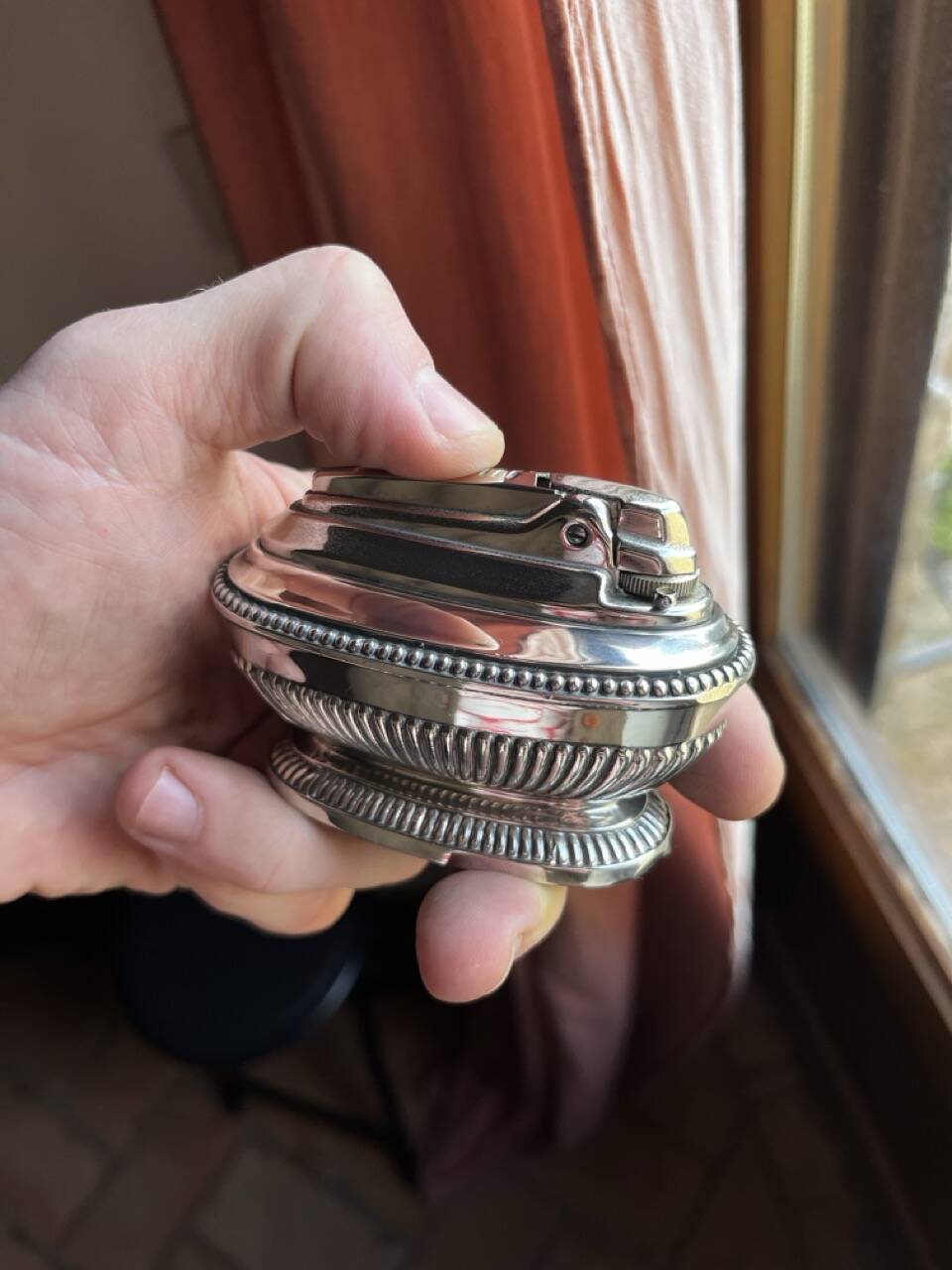 Briquet de table Ronson, en état de marche, Queen Anne