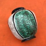 1950s Milano Vase  Geometric Decor