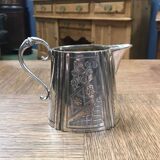 Silver-plated milk jug
