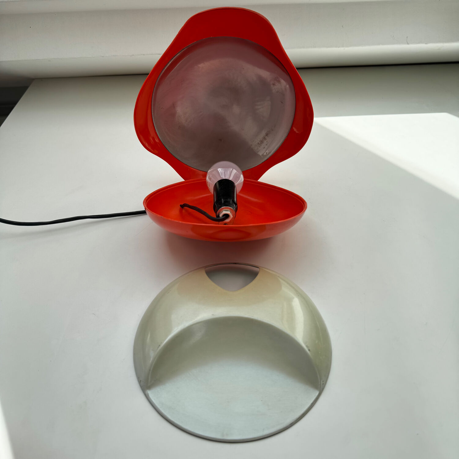 Table lamp „Ostrica” oyster Gamma3 Padova