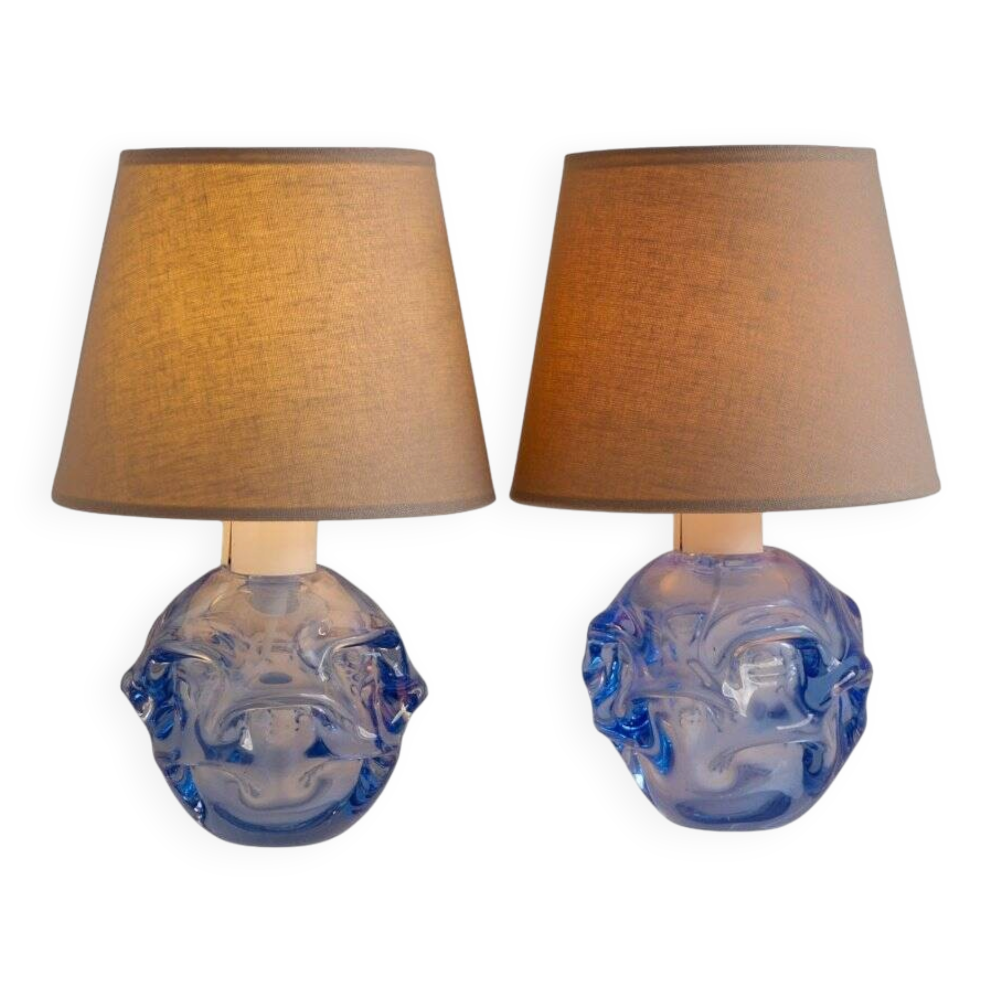 Table lamps by B. Augustsson for Åseda, set of 2