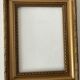 Old gilded frame