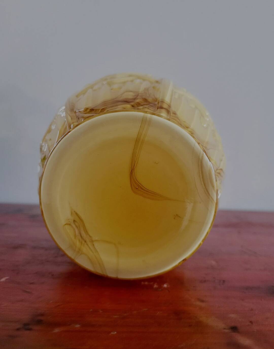 Vases en glaçure opaline Art déco Verreries de Scailmont Henri Heemskerk België