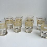 Yellow and golden granite liquor service 50s-60s