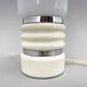 Mid-century Metal & Milk Glass Table Lamp, Italy