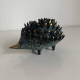 Vintage 1950 hedgehog ashtrays by Walter Bosse for Hertha Baller