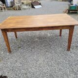Old fir farm table, 180×102cms