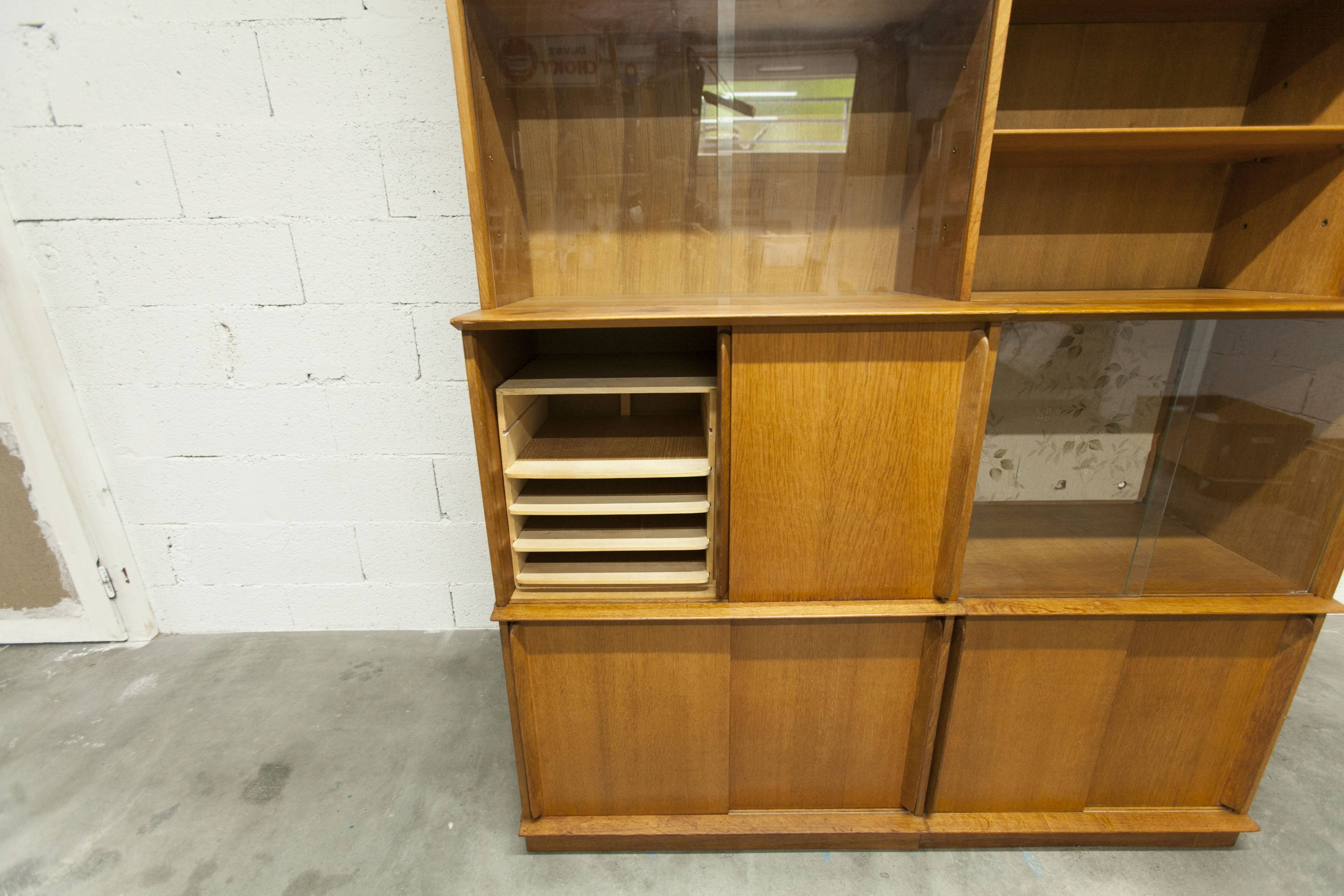 Bibliothèque vitrine Oscar par Didier Rozaffy , 1952