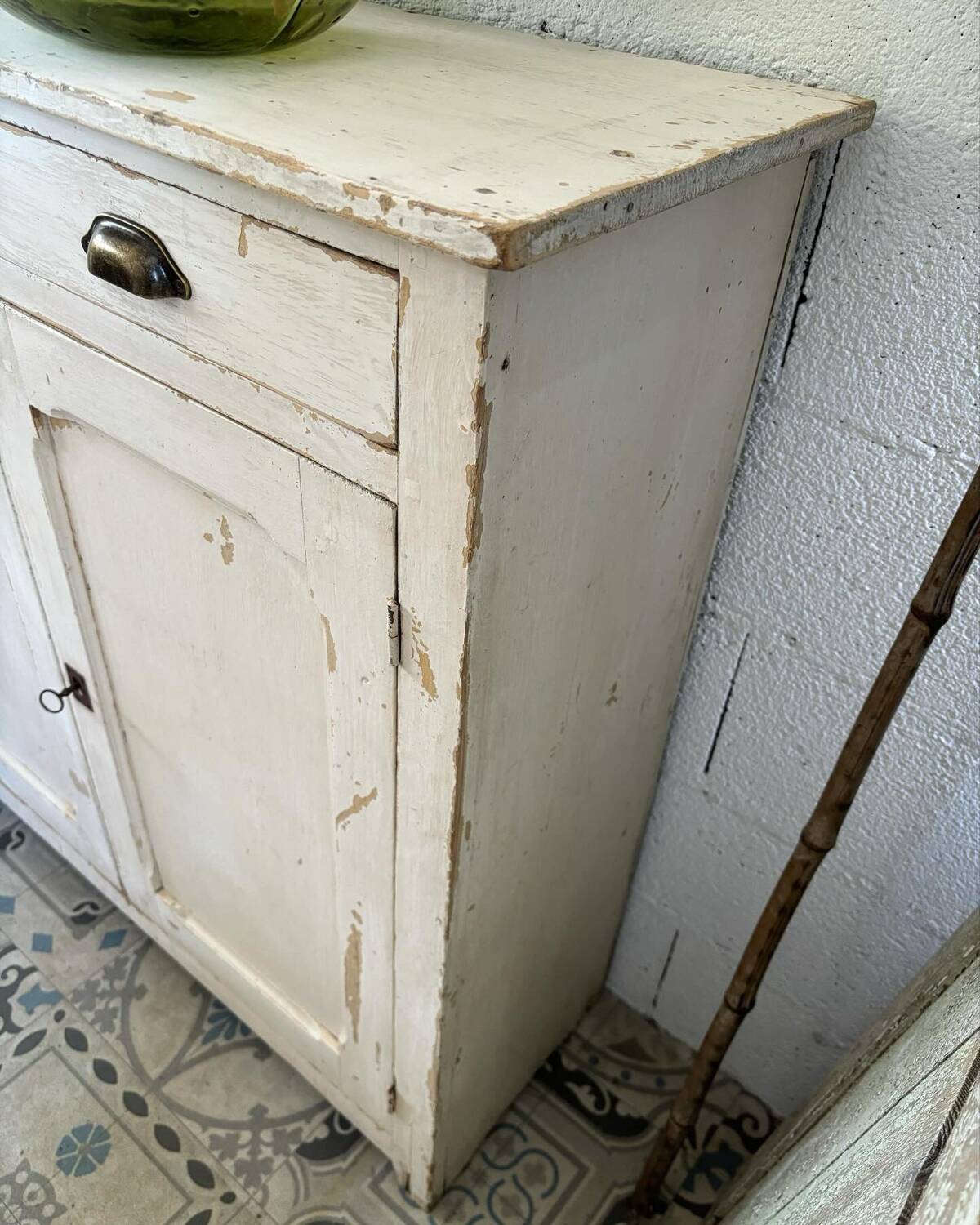 Parisian buffet with cream patina