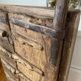 Old Indian wooden window / shutters