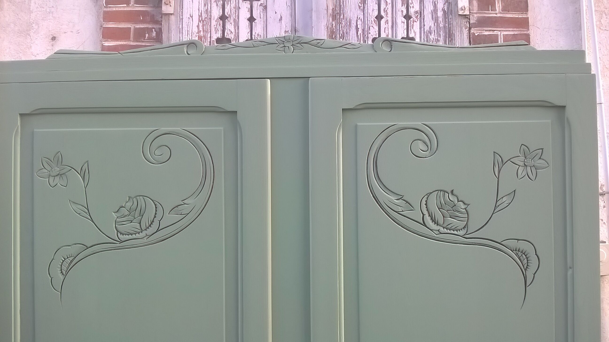 Parisian art deco wardrobe