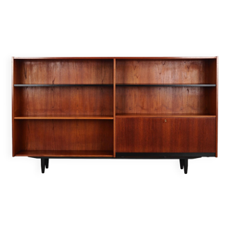 Teak bookcase, Danish design, 1960s, production: Denmark