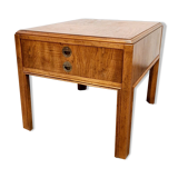 Vintage Drexel walnut bedside table, 1960