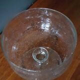 Biot cup in bubbled and blown glass, 1970s
