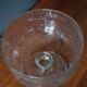 Biot cup in bubbled and blown glass, 1970s