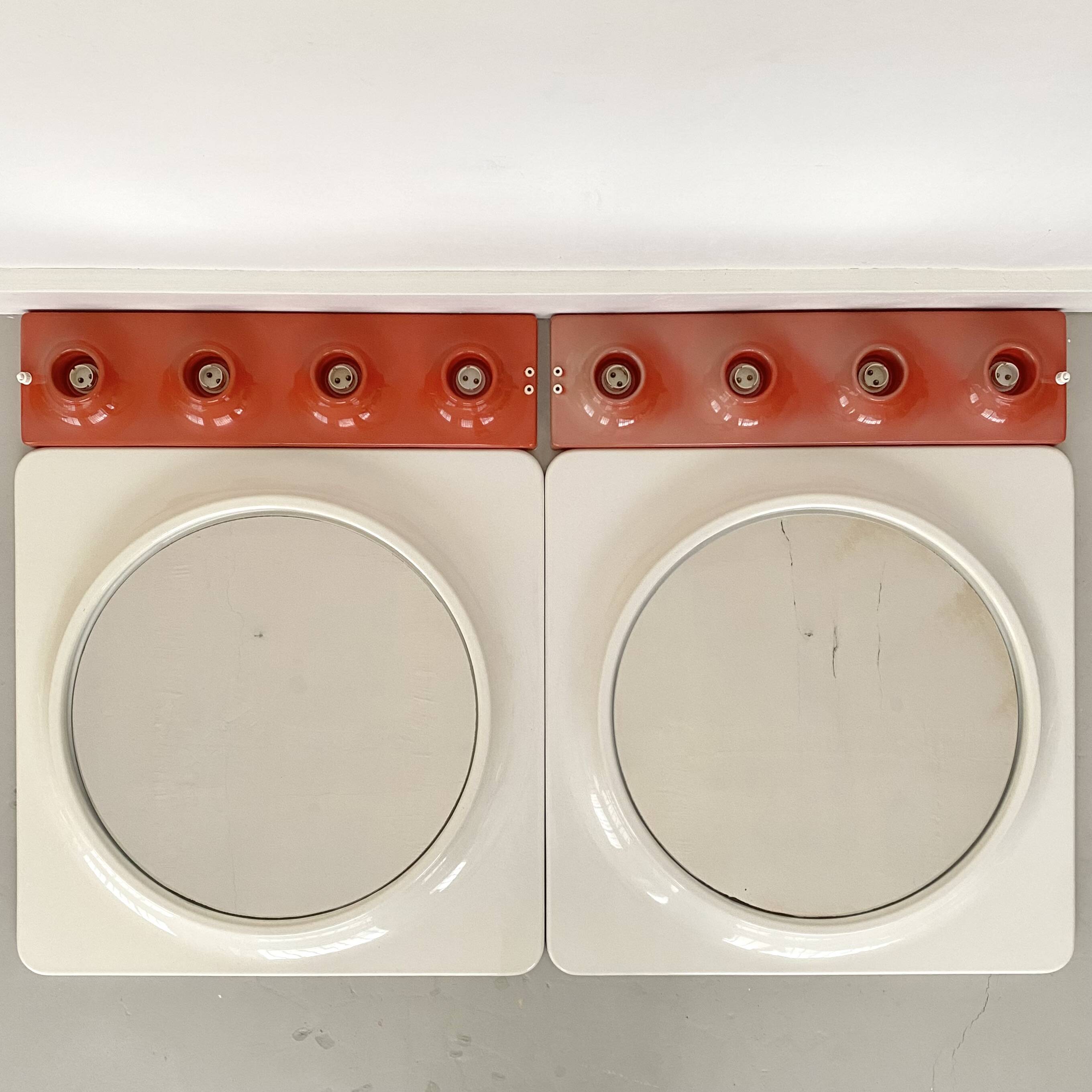 Jean Garçon / Formag mirrors and lighting from the 70s