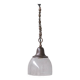 Clear Bell Shaped Antique Pendant Light