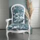 Voltaire style armchair