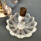 Small Venetian chandelier, three-burner twisted blown glass 1950s - Brass, Glass
