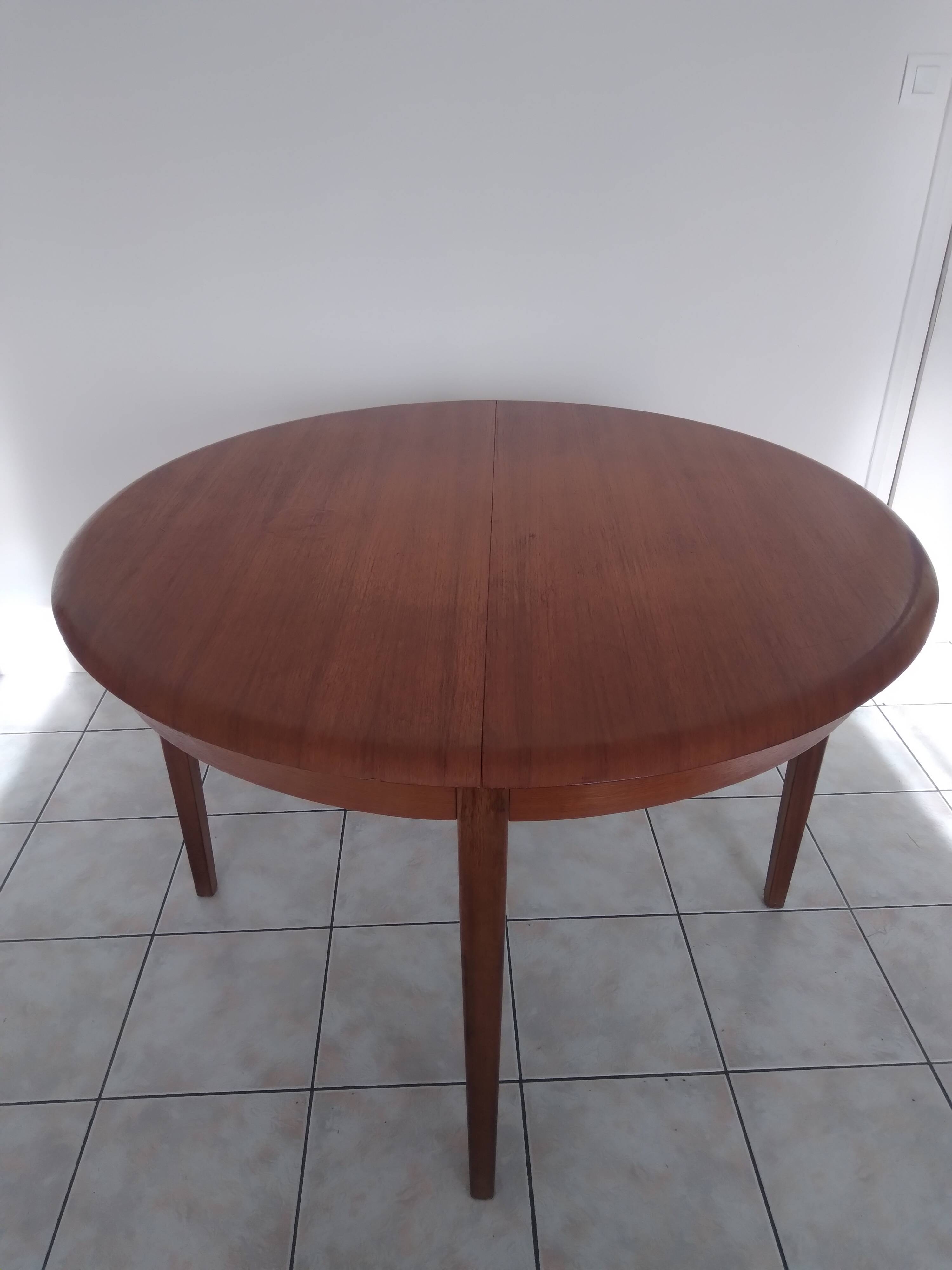 Scandinavian table in teak