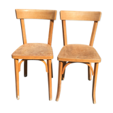 Paire de chaises bistrot Baumann