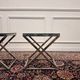 2x Eichholtz side table Criss Cross