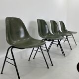 Fiberglass DSS Stacking Chairs by Ray & Charles Eames for Herman Miller, 19