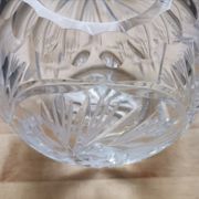 Vase cut crystal ball